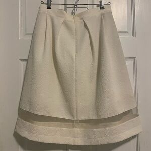 Elegant Cream Women's Skirt